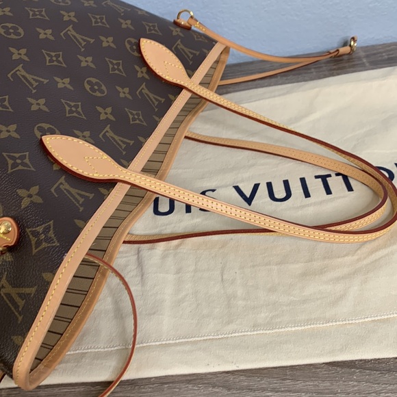 Louis Vuitton neverfull Mono MM with pouch - Picture 4 of 12
